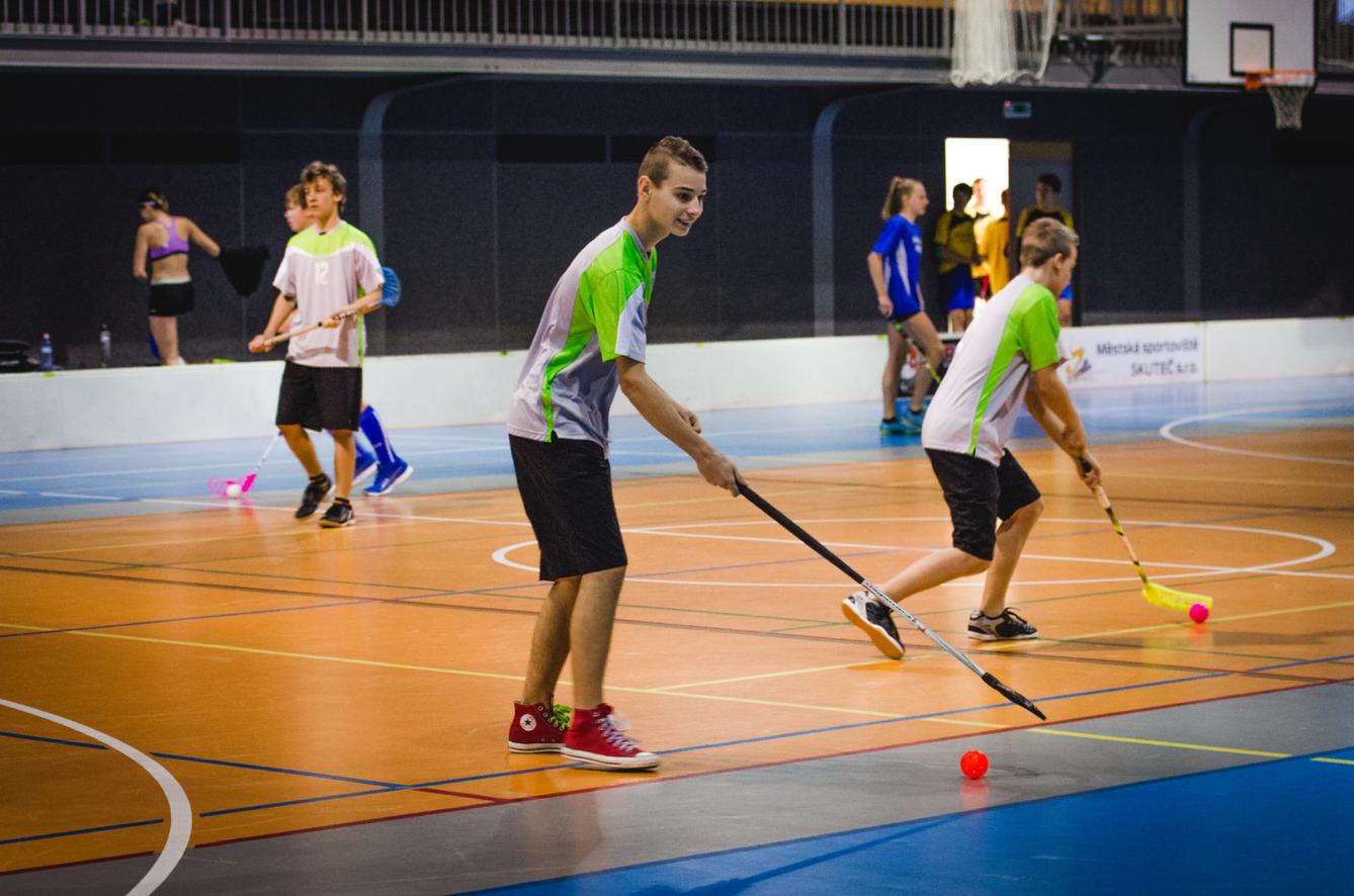 Florbalisté na kraji objektivem Katky Frimlové - 2