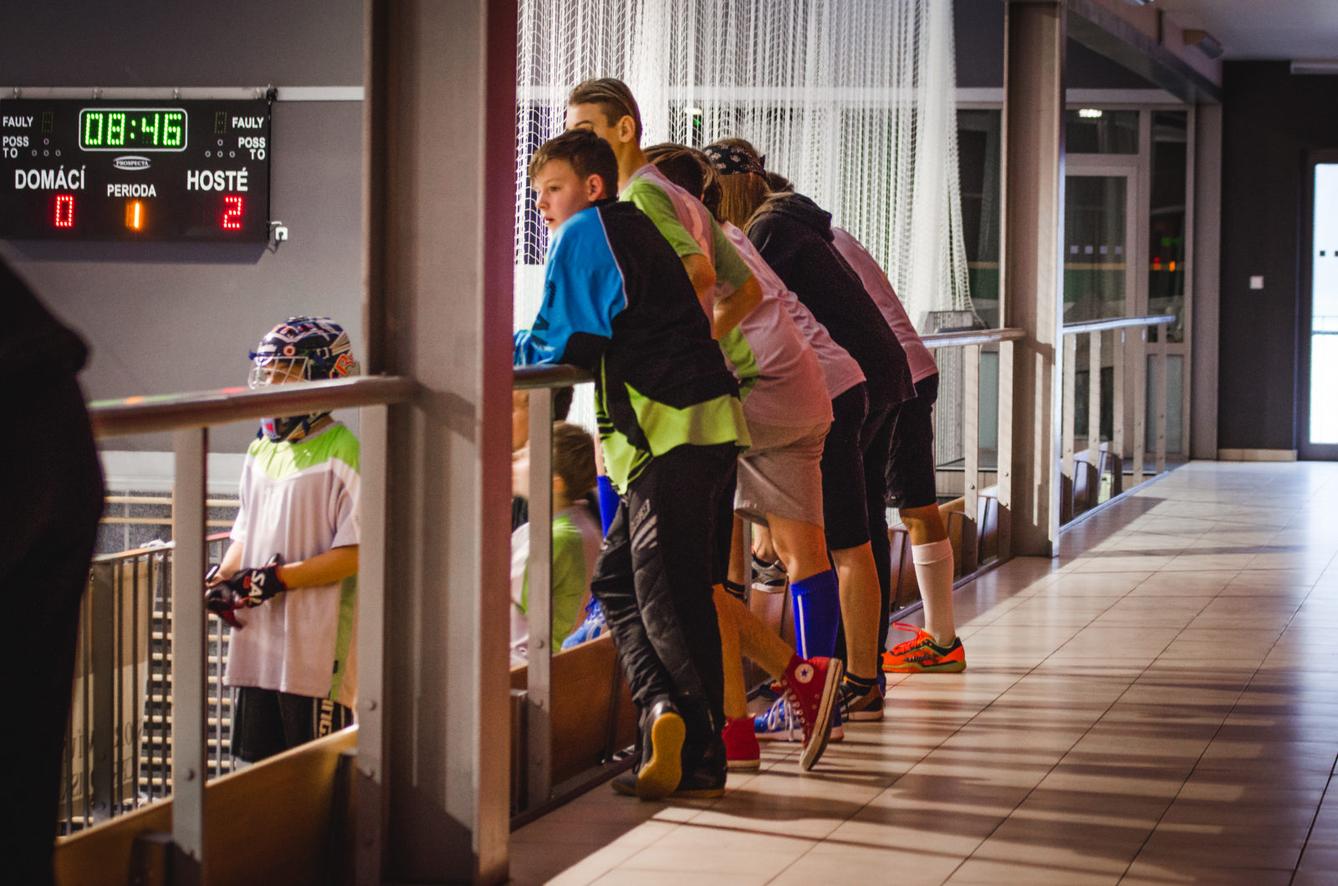 Florbalisté na kraji objektivem Katky Frimlové - 4