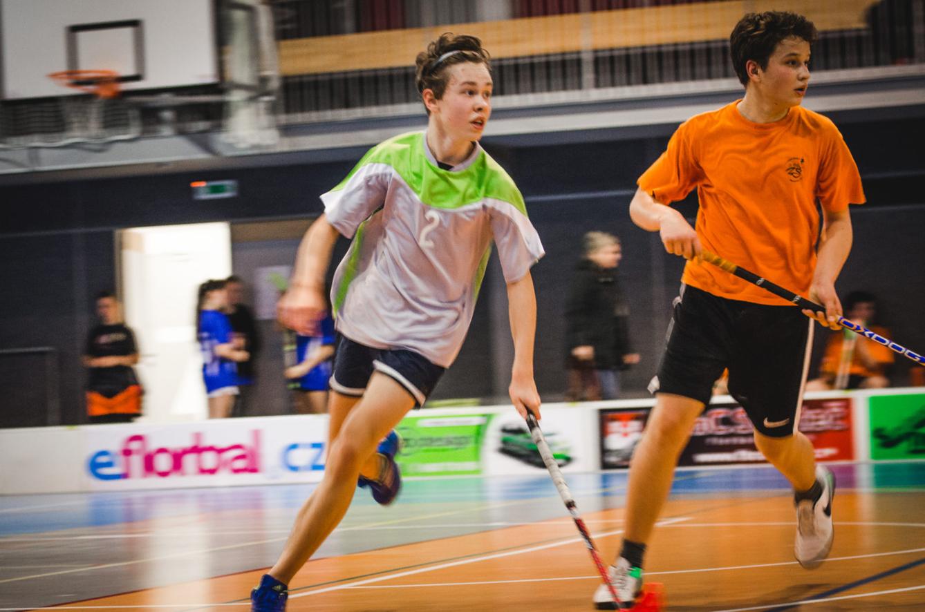 Florbalisté na kraji objektivem Katky Frimlové - 24