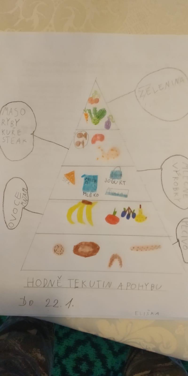 Distanční výuka ve třetí třídě 22. 1. - 5