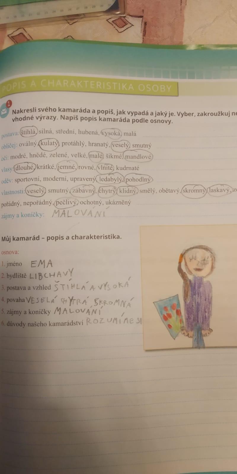 Distanční výuka ve třetí třídě 12. 2. - 9