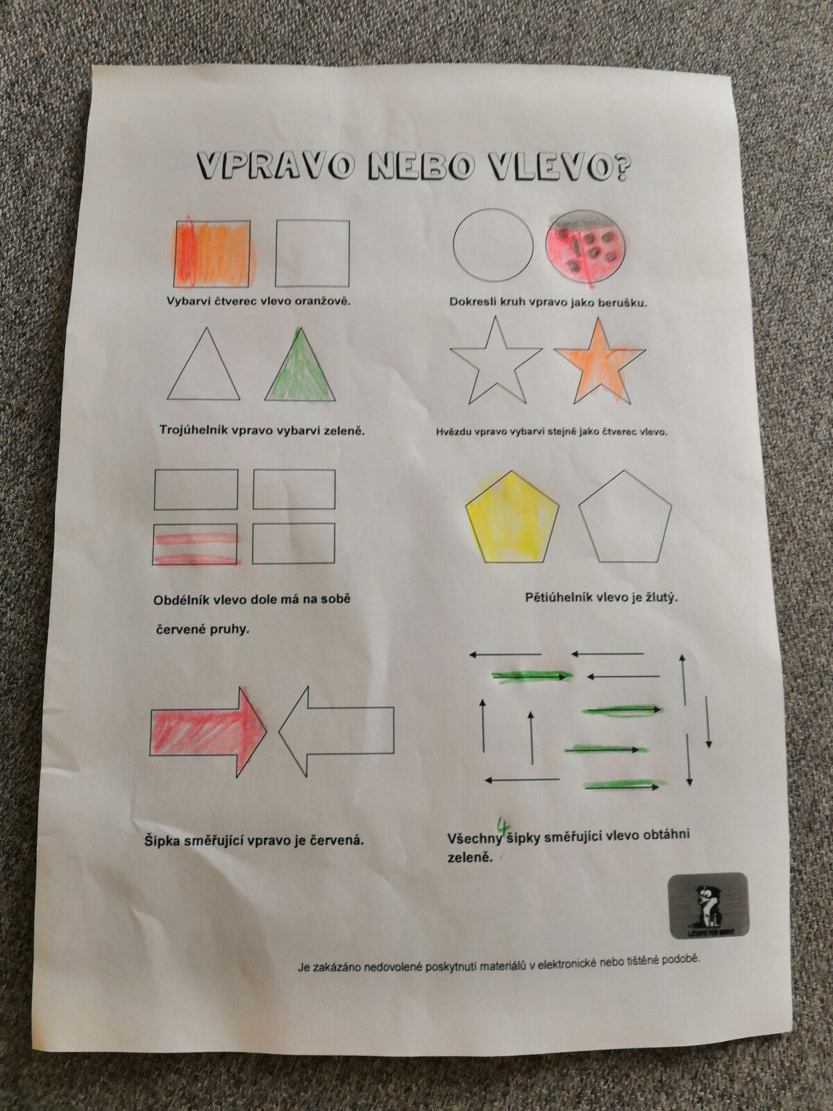 Distanční výuka ve třetí třídě 12. 3. - 5