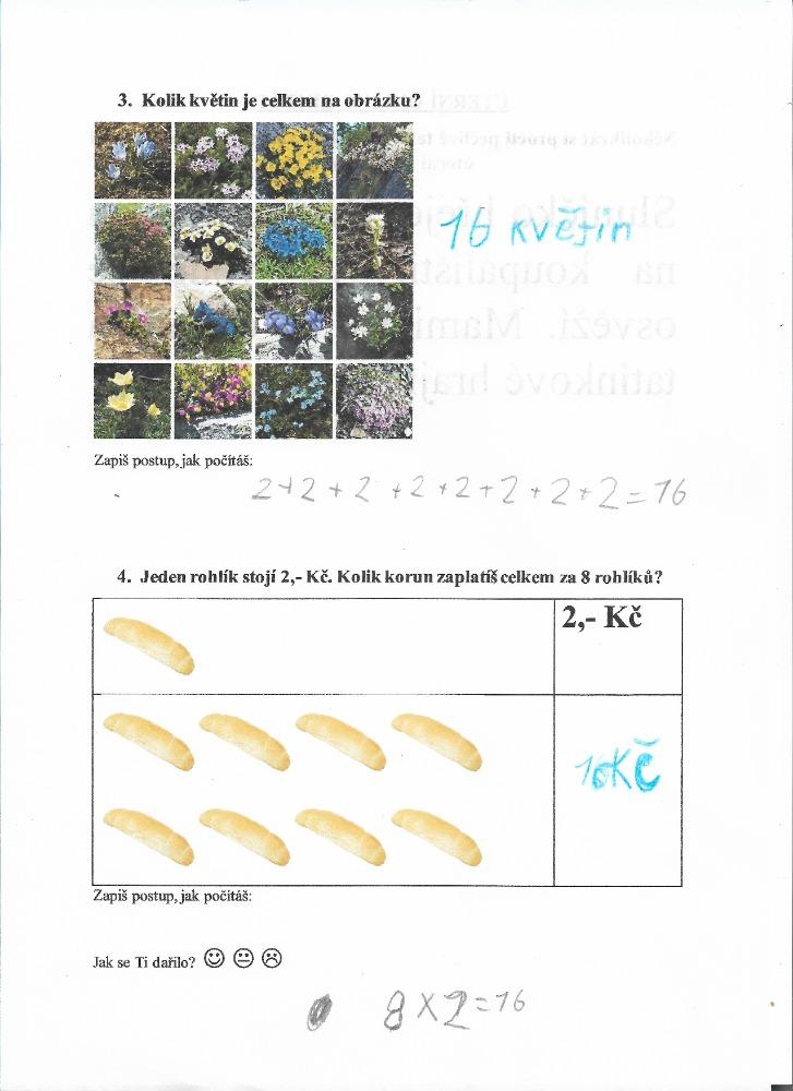 Výstupy druháčků z domácího učení 20. 5. - 4