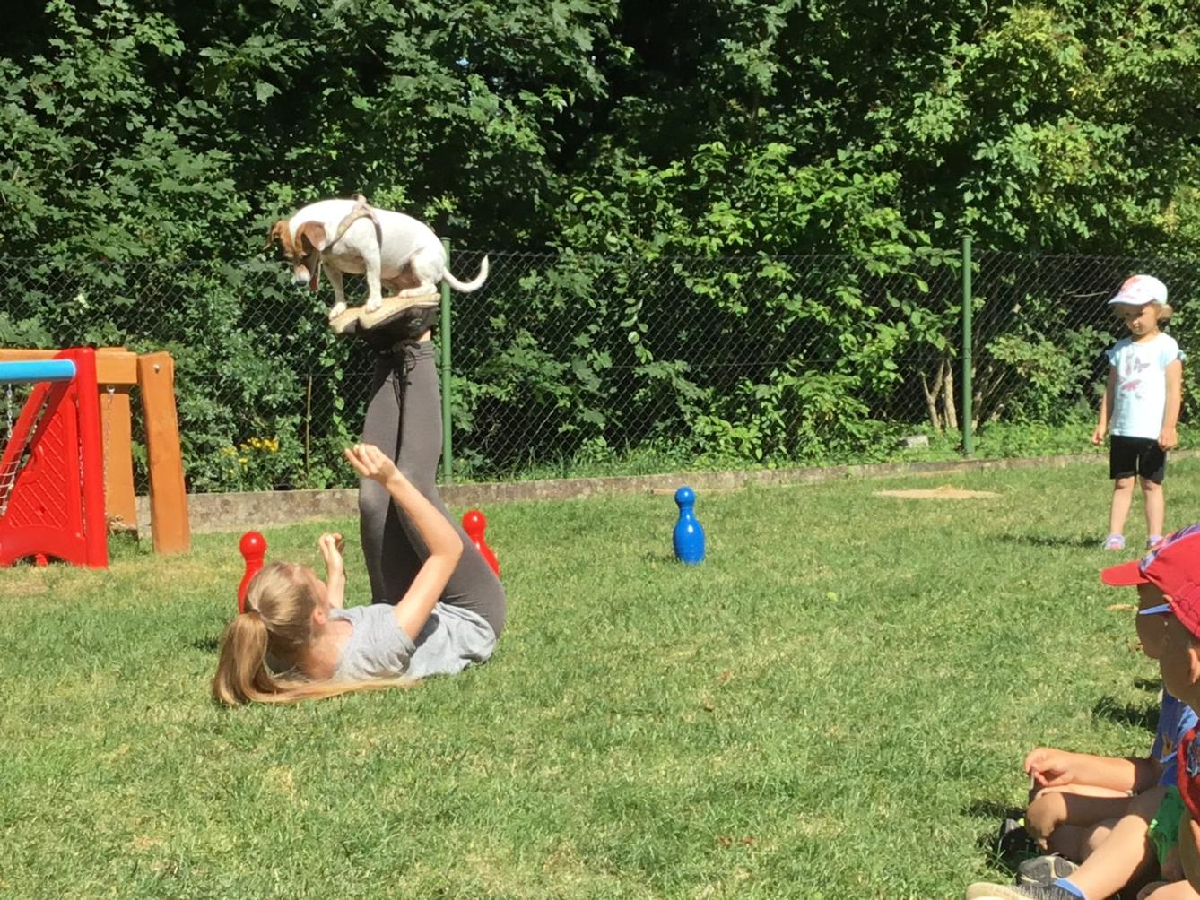 Vzpomínka na prázdniny - cvičení s pejskem - 22