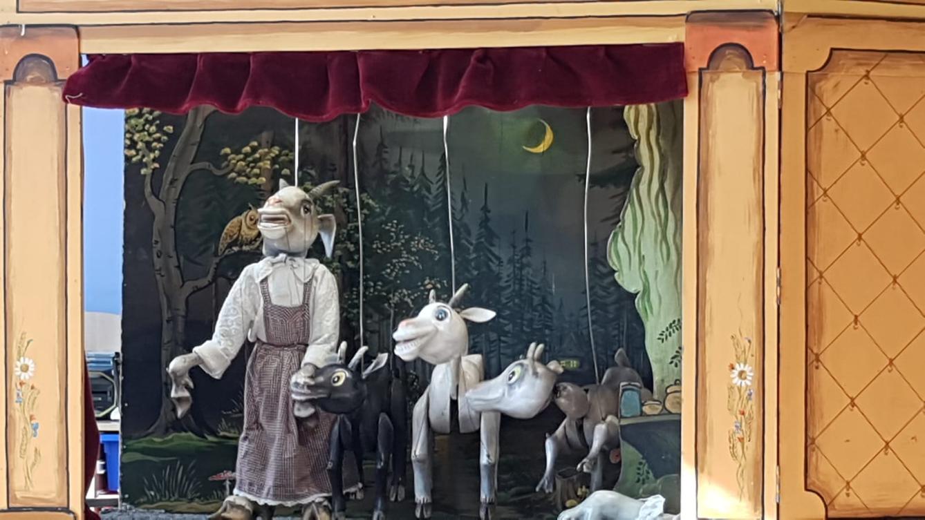 Divadýlko Kozlík: "O třech kůzlátkách" - 1