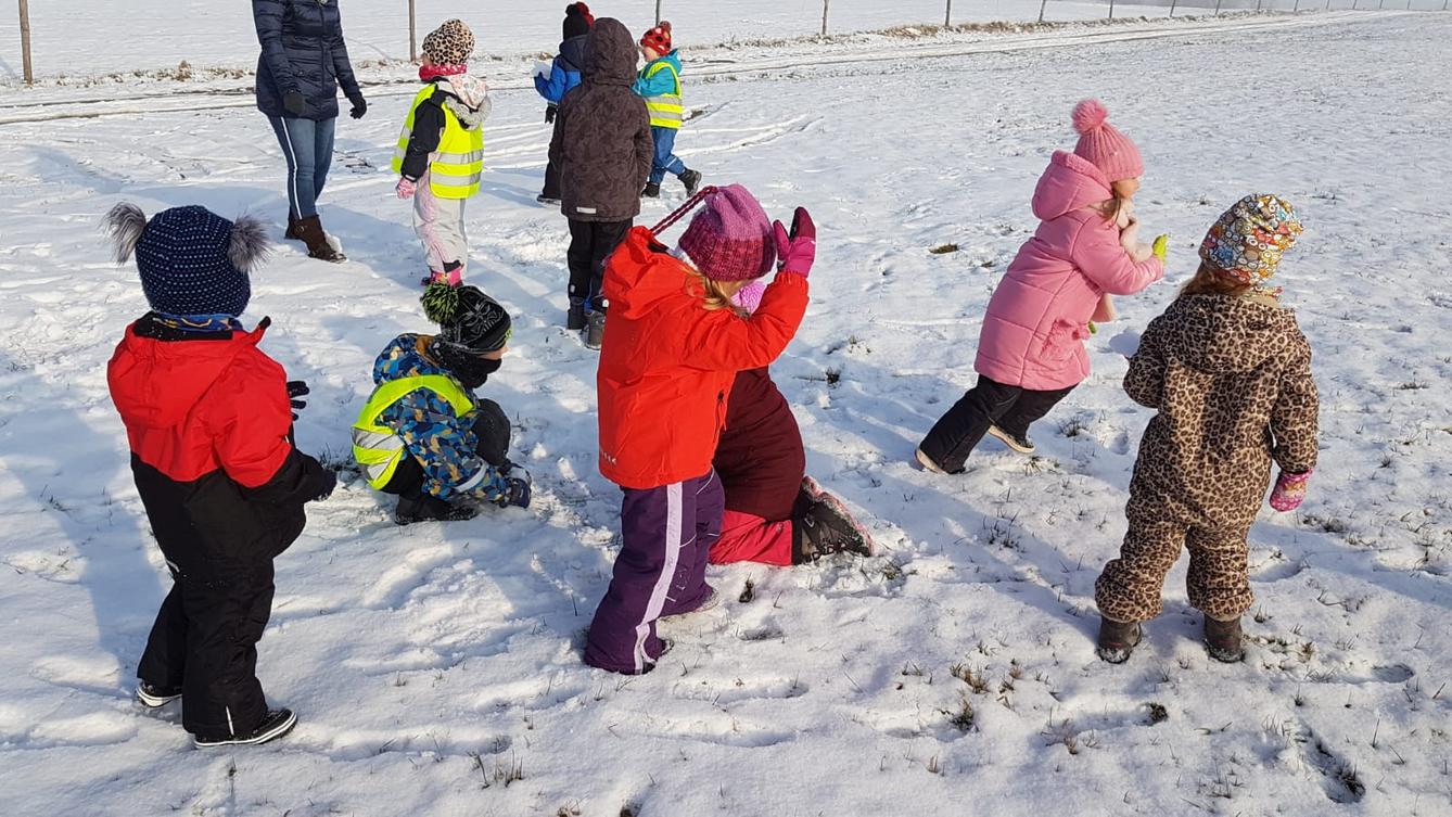 Klokánci a jejich zimní výlety do přírody - 34