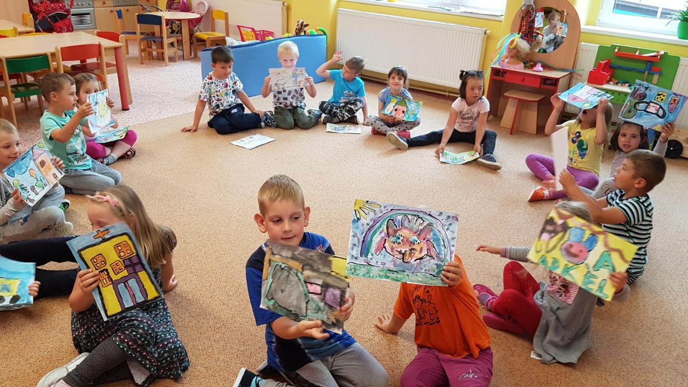 Klokánci: "malujeme do soutěže" - 1