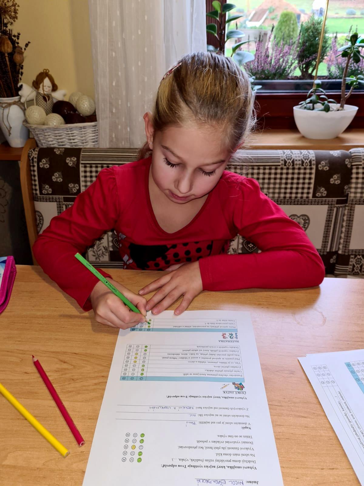 16. 11. distanční výuka v 1. třídě - 13