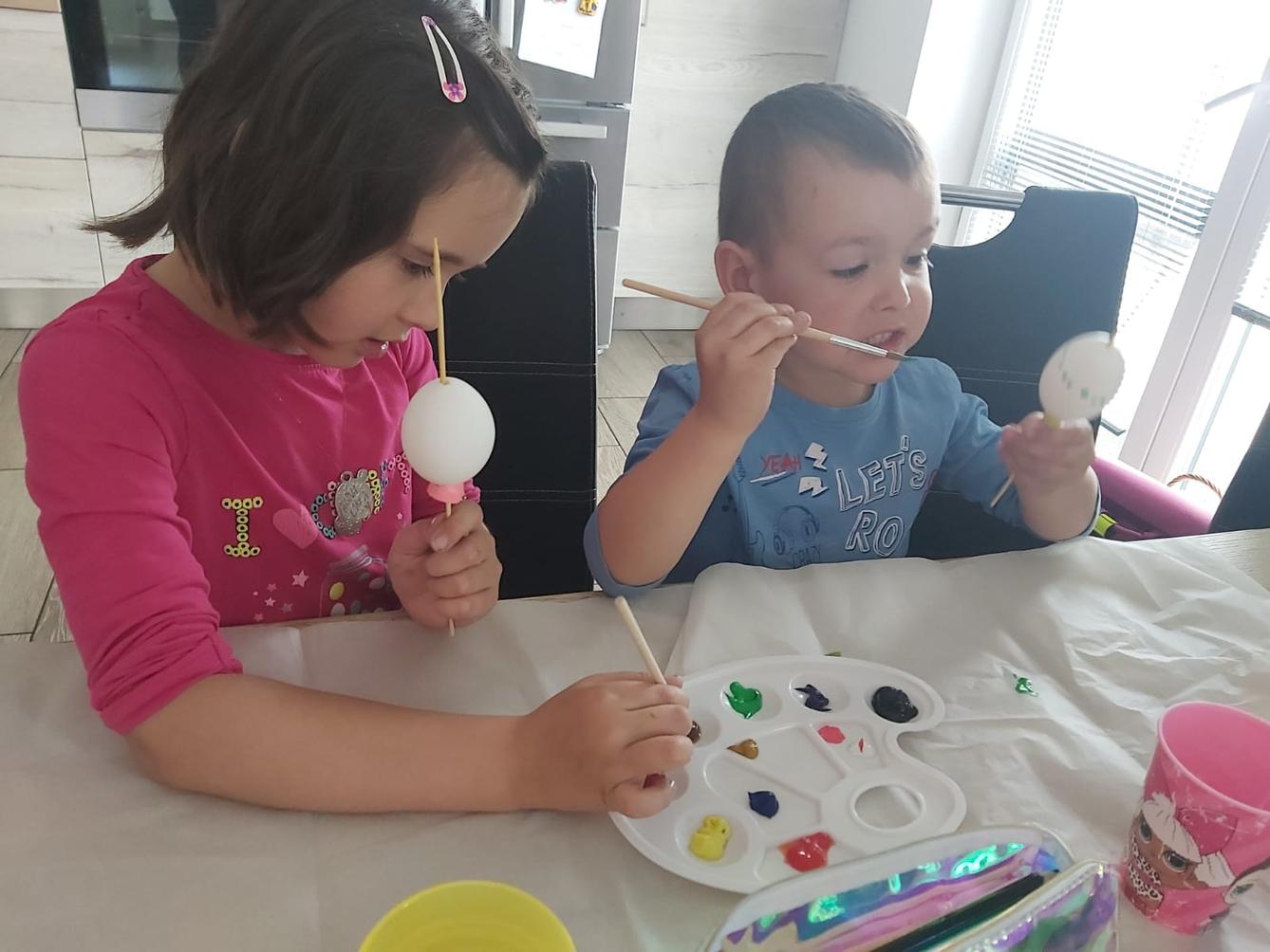 Distanční výuka v MŠ Kamarád - "Malované vajíčko" - mladší děti - 14