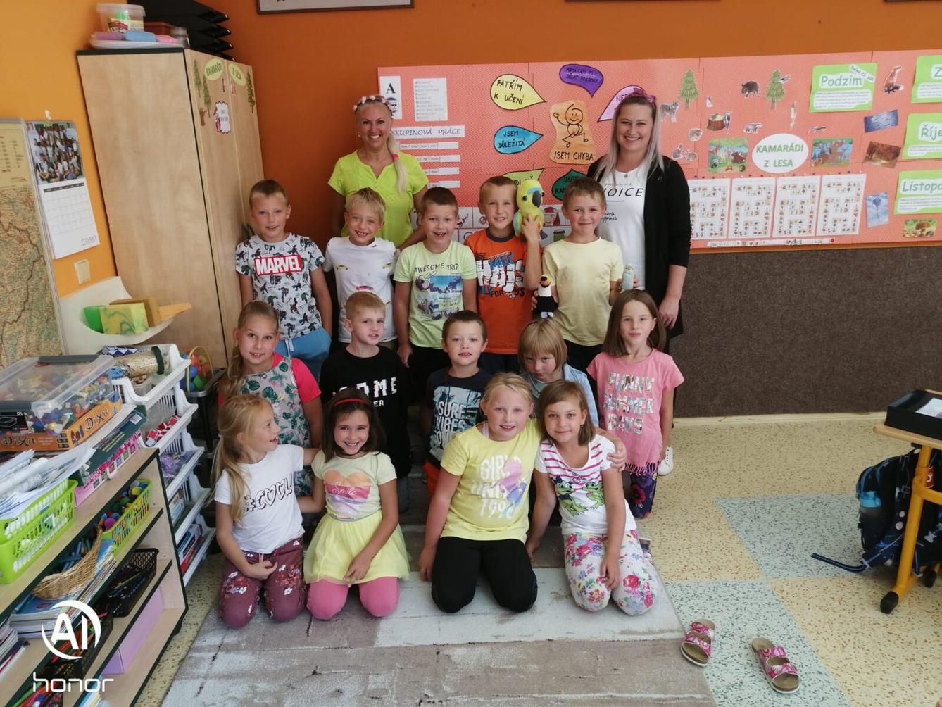 Barevný týden - papouškové pondělí - 2