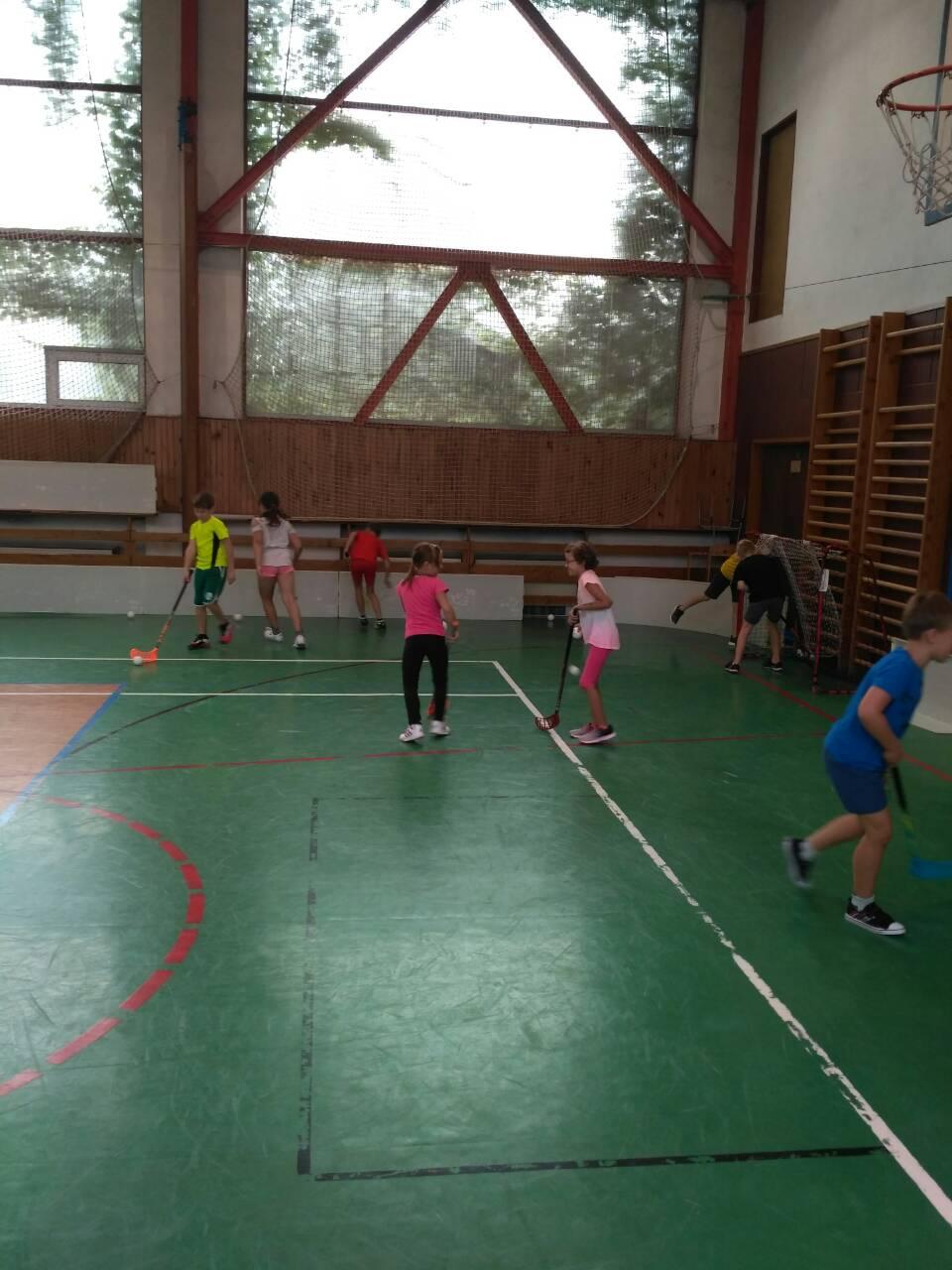 Ukázková hodina florbalu - 5