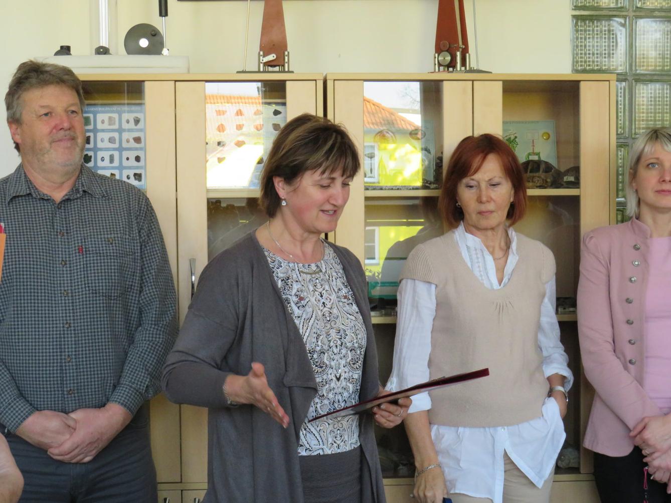 Slavnostní otevření modernizované učebny F, Ch, Př - 4