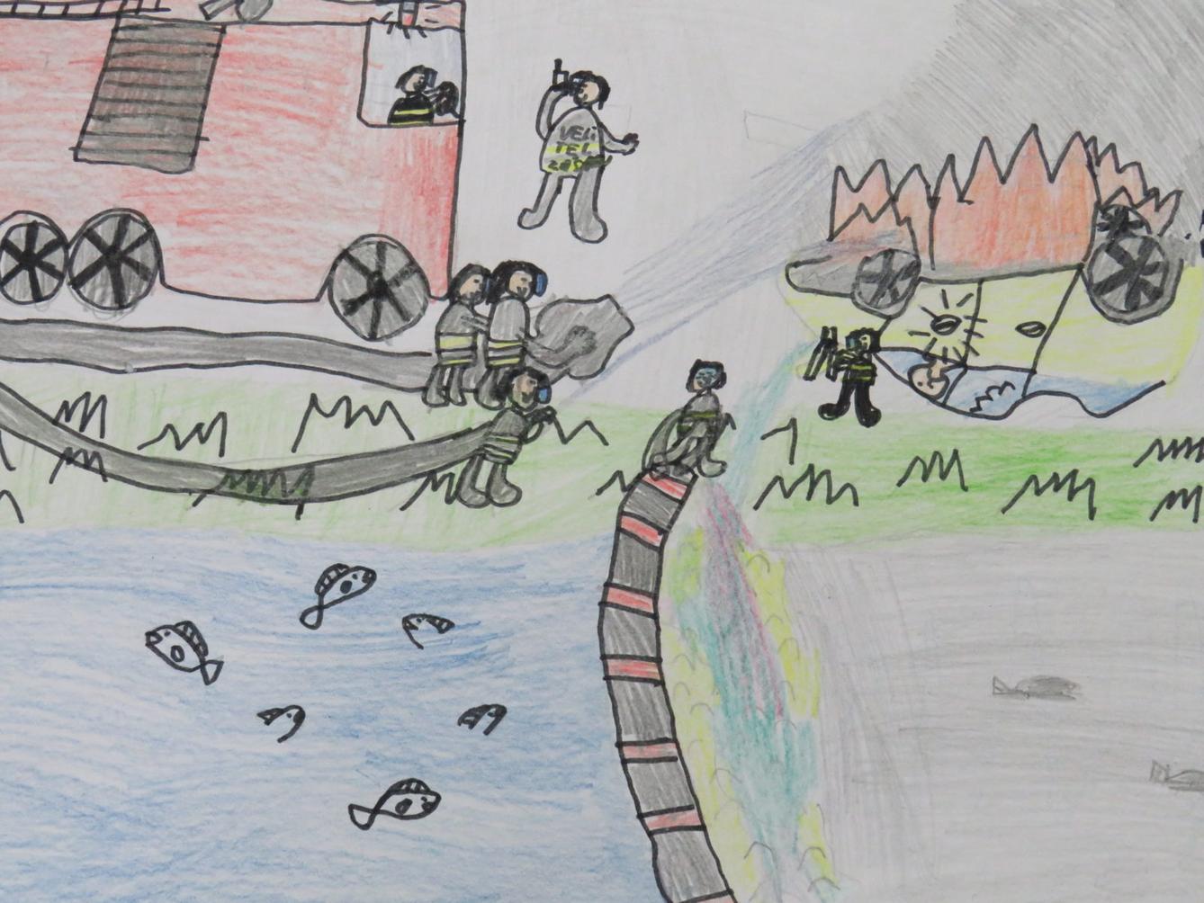 Požární ochrana očima dětí - školní kolo - 9