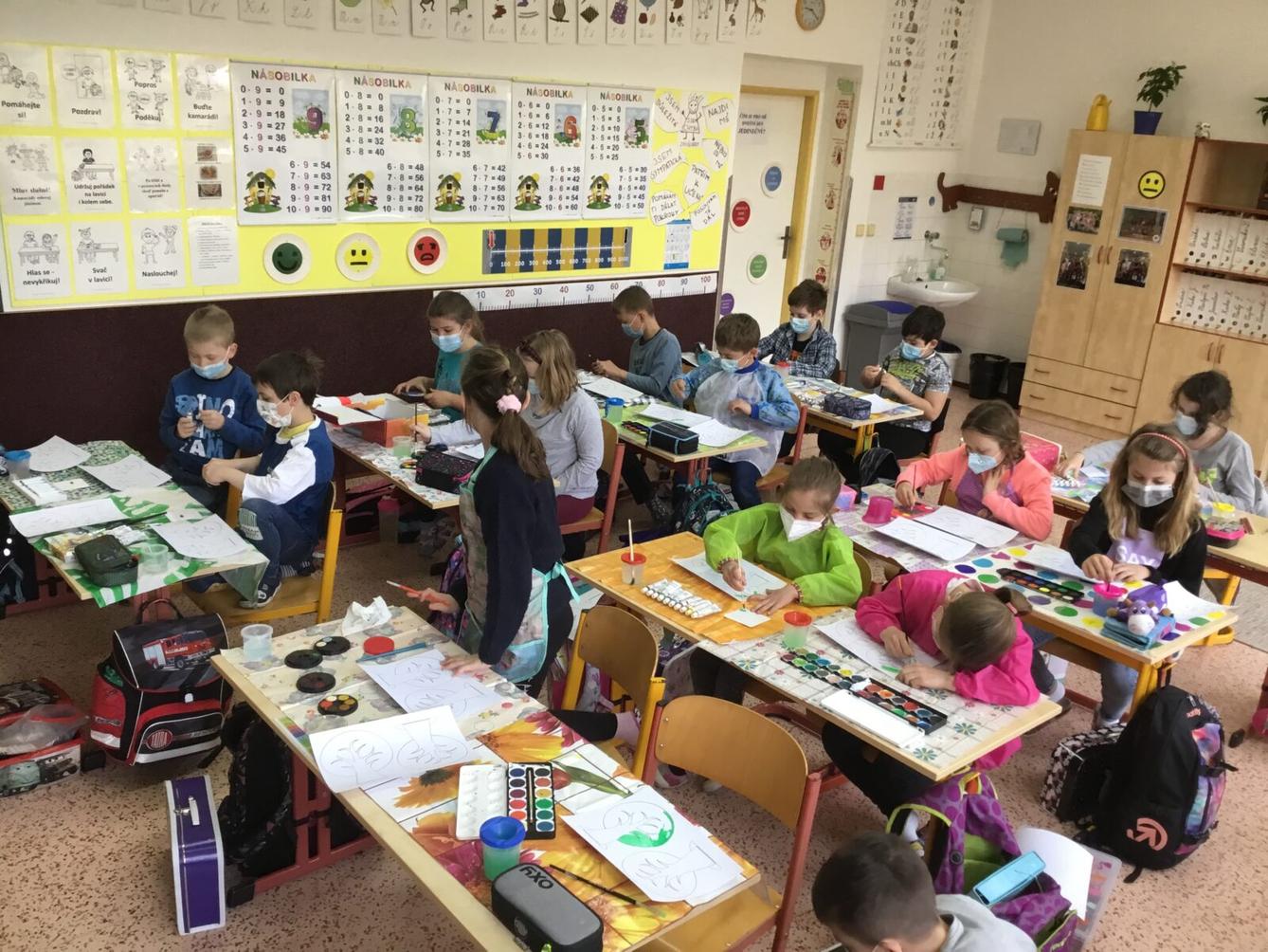 Tandemové tvoření ve třetí třídě - 2