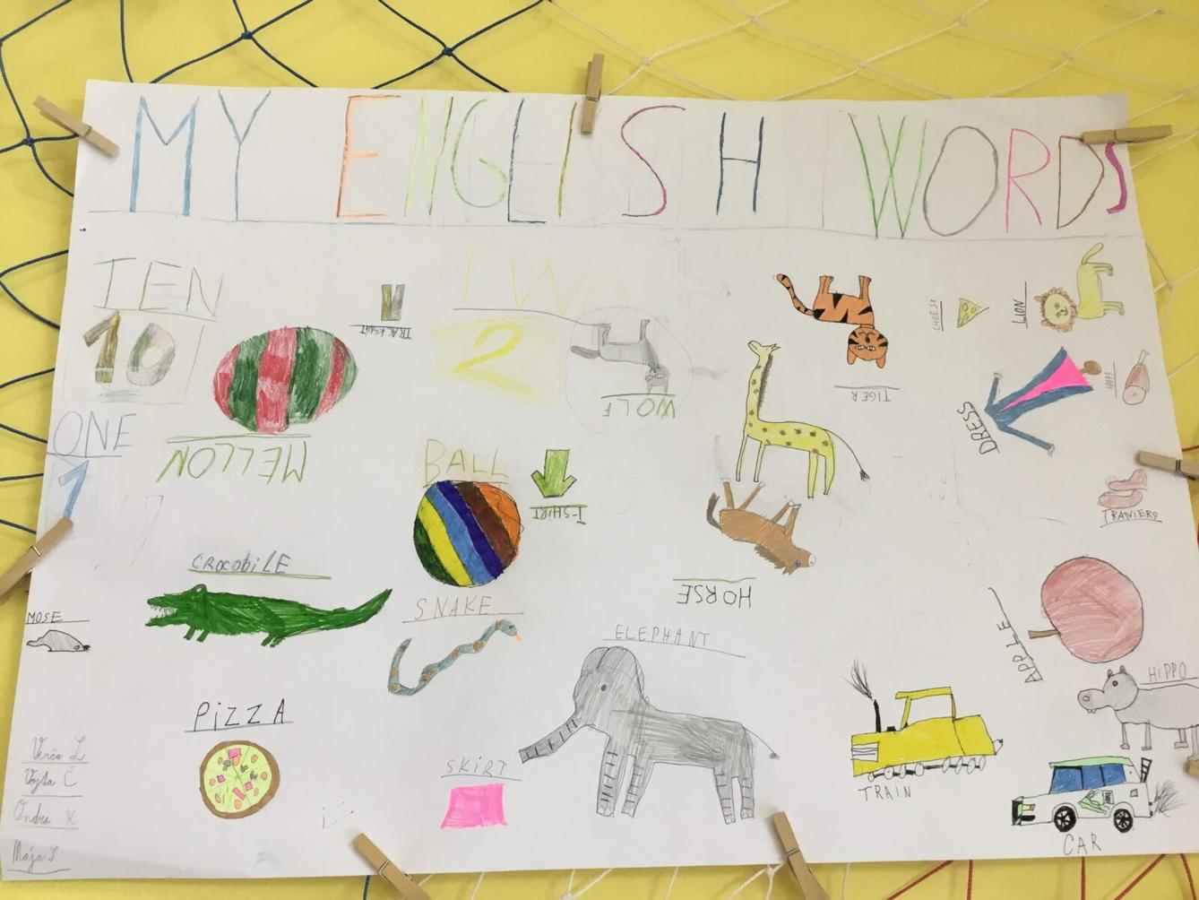 Skupinové aktivity a tandemové tvoření ve třetí třídě 7. 5. - 4