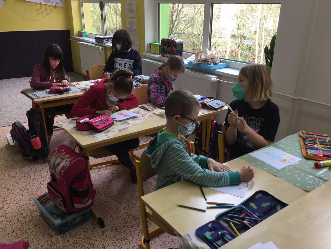 Skupinové aktivity a tandemové tvoření ve třetí třídě 7. 5. - 12