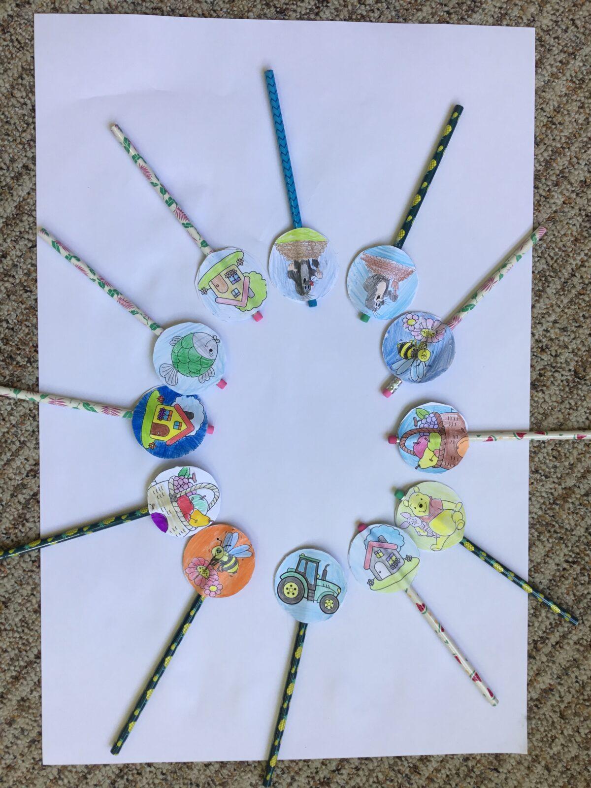 Poslední tandemové tvoření ve třetí třídě 21. 5. - 4