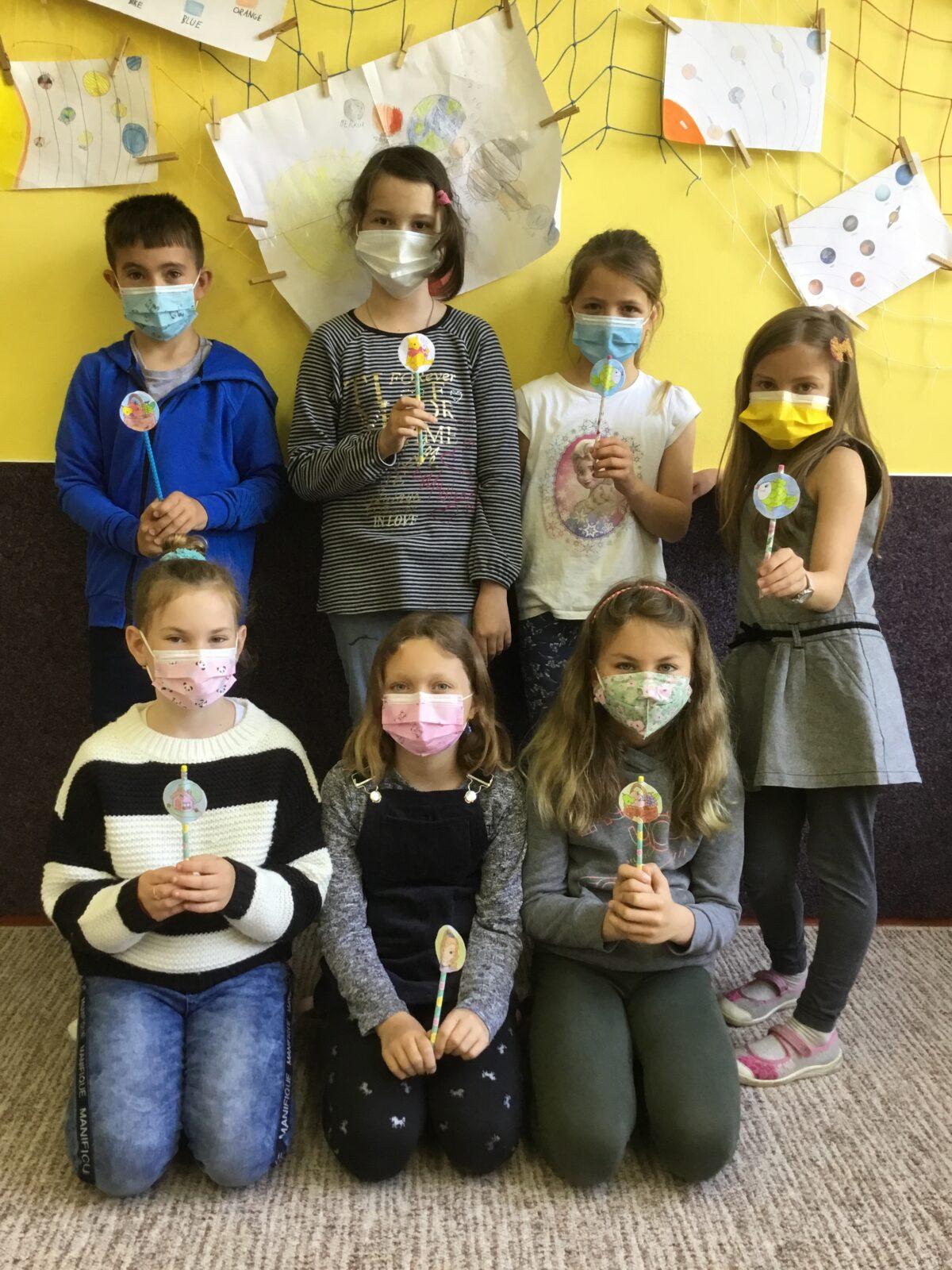 Poslední tandemové tvoření ve třetí třídě 21. 5. - 7