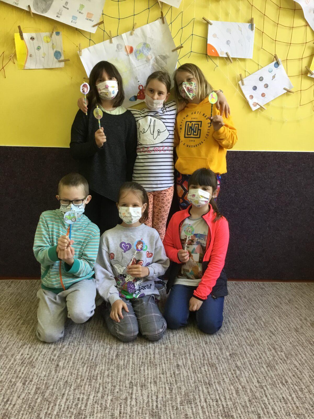 Poslední tandemové tvoření ve třetí třídě 21. 5. - 8