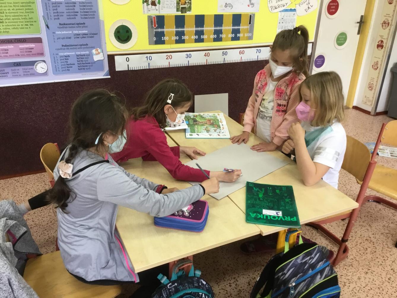 Skupinové projekty z prvouky ve třetí třídě 28. 5. - 1