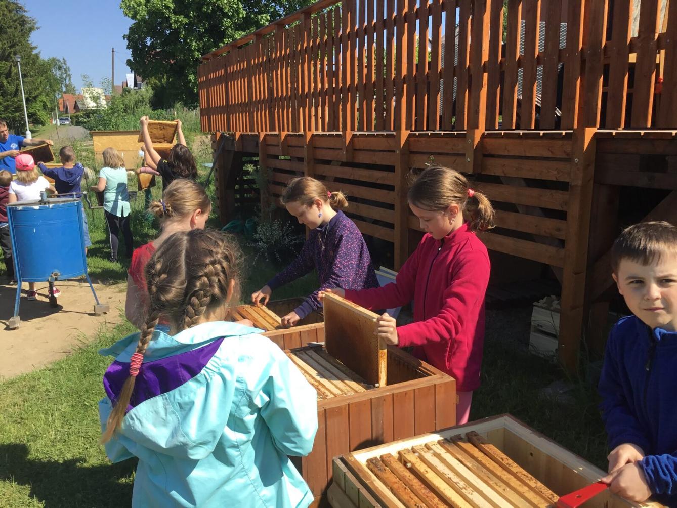 Dětský den a projektový "Den se včelami" ve třetí třídě - 25