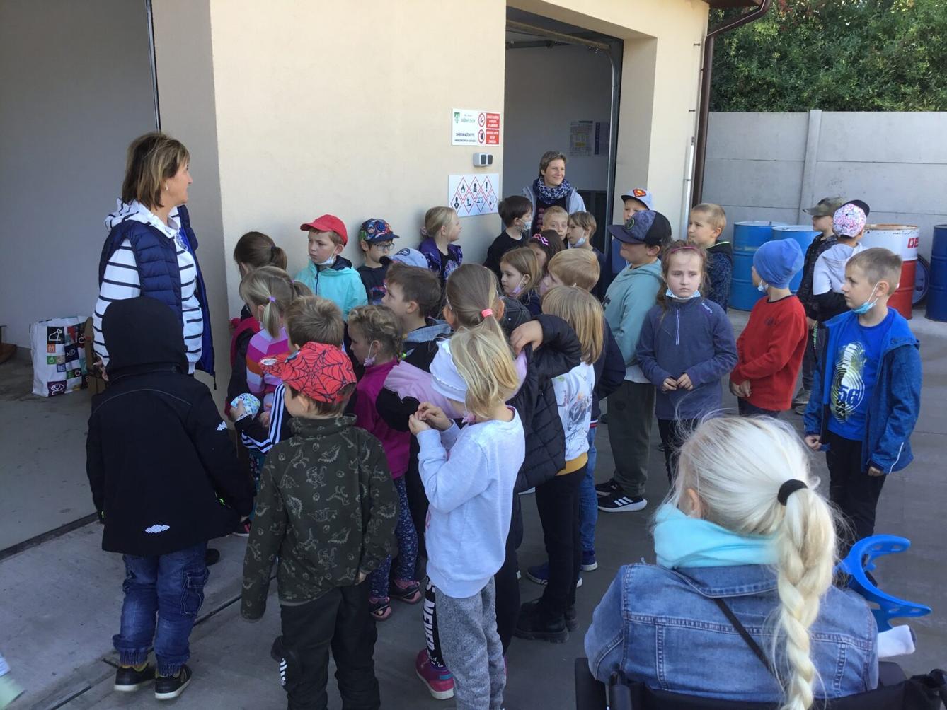 Exkurze žáků 1. stupně ve sběrném dvoře - 3