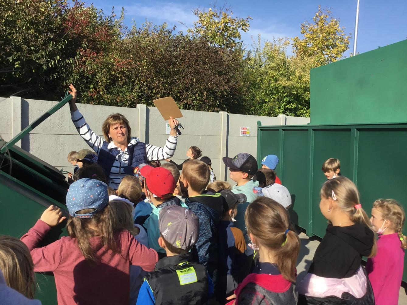 Exkurze žáků 1. stupně ve sběrném dvoře - 8