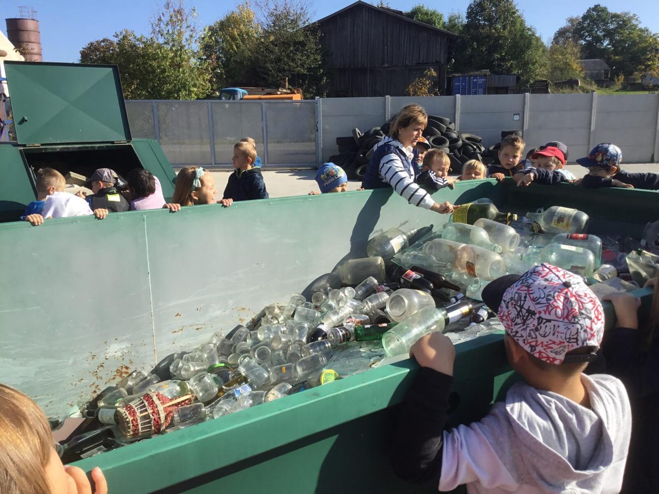Exkurze žáků 1. stupně ve sběrném dvoře - 9