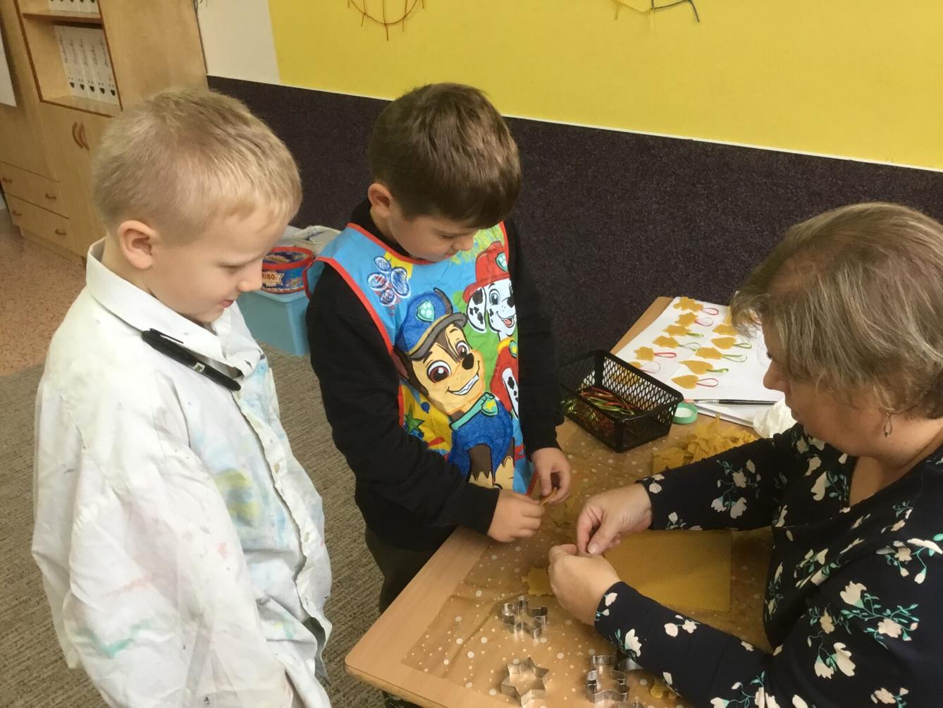 Tvoření na vánoční jarmark v 1. třídě - 5