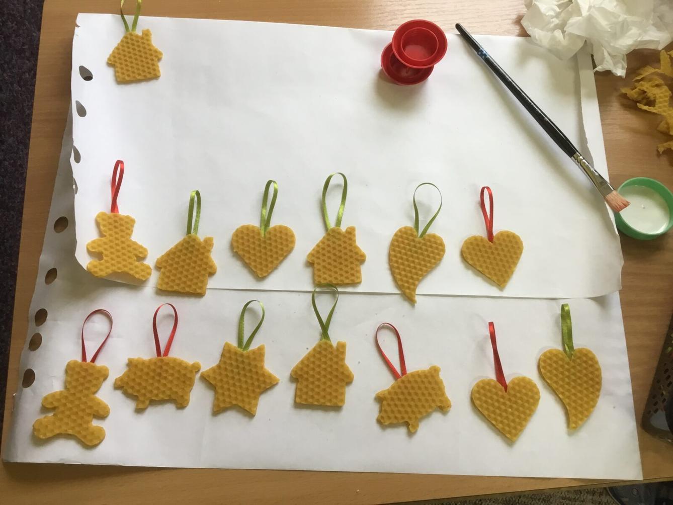 Tvoření na vánoční jarmark v 1. třídě - 6