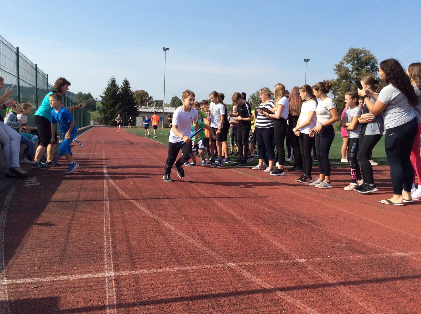 Štafetové běhy E. Zátopka na II. stupni - 13