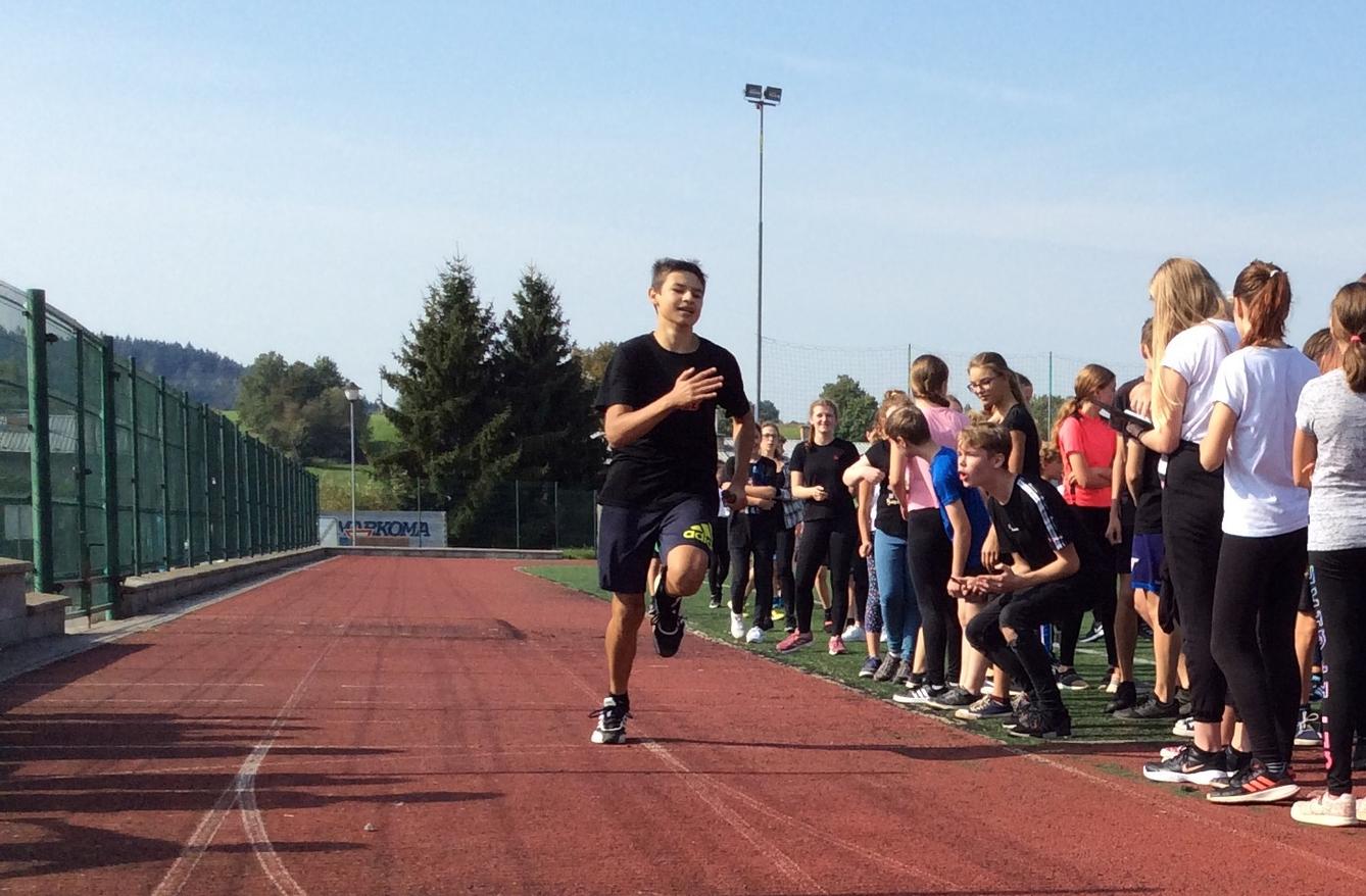 Štafetové běhy E. Zátopka na II. stupni - 18