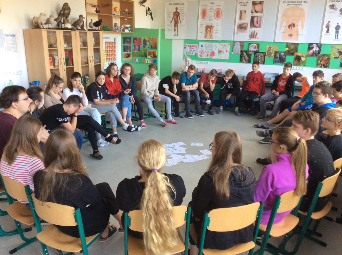 Projektový den v 9. třídě - 1