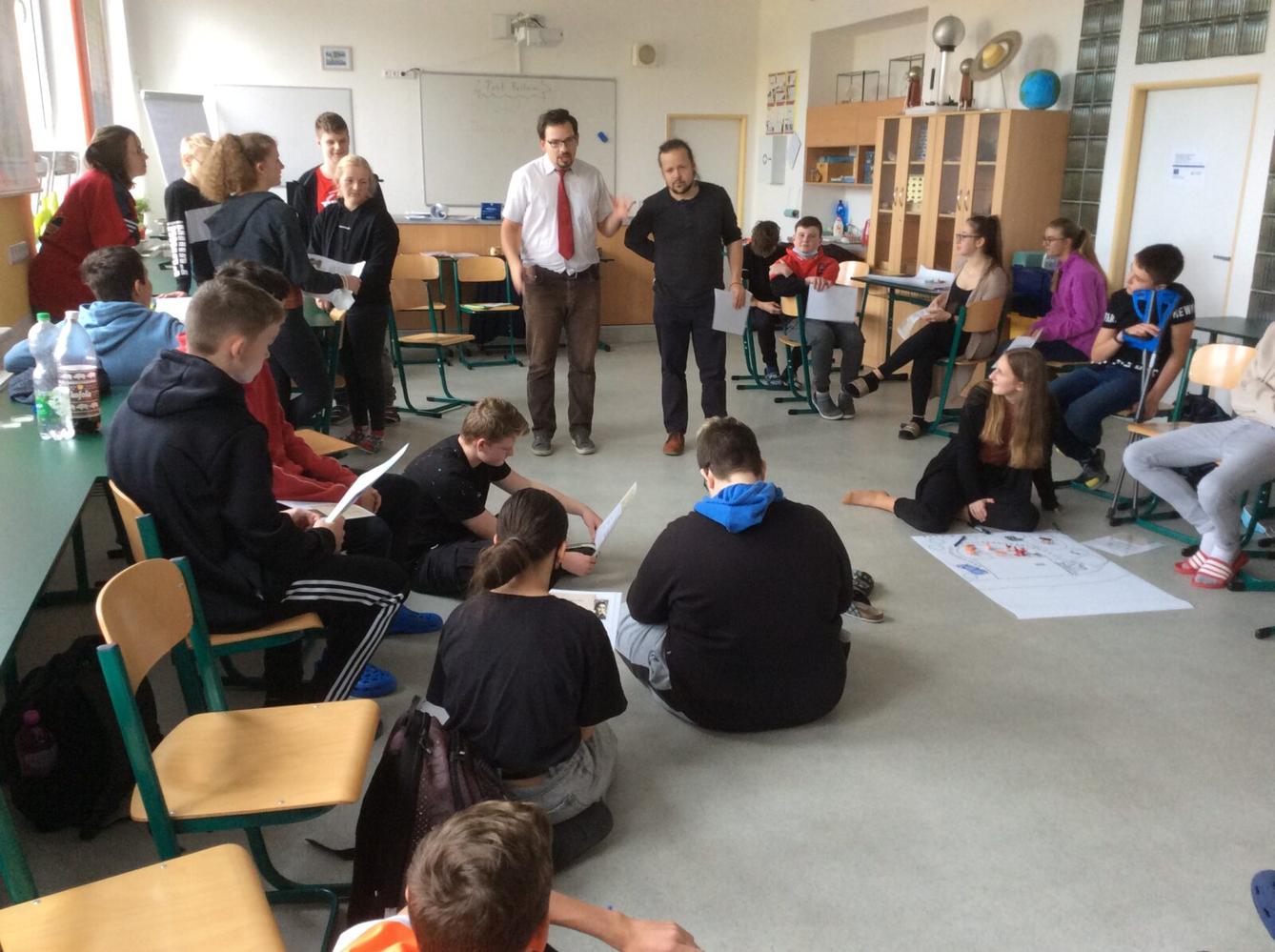 Projektový den v 9. třídě - 10