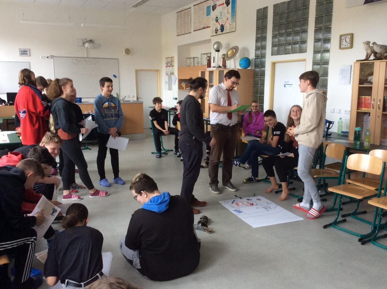 Projektový den v 9. třídě - 12