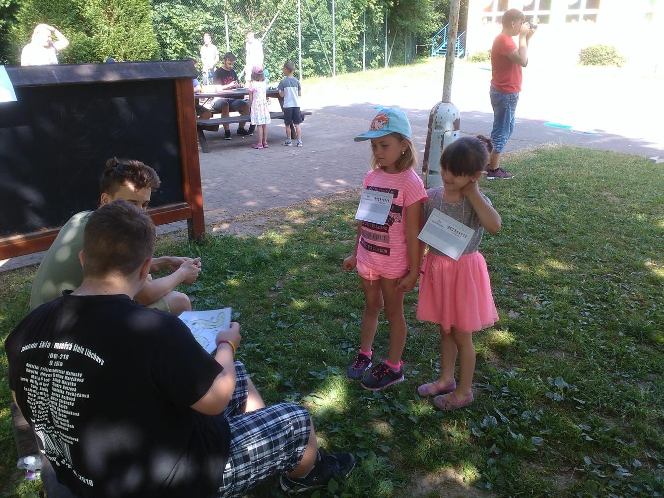 Návštěva předškoláků u deváťáků ve škole - 3