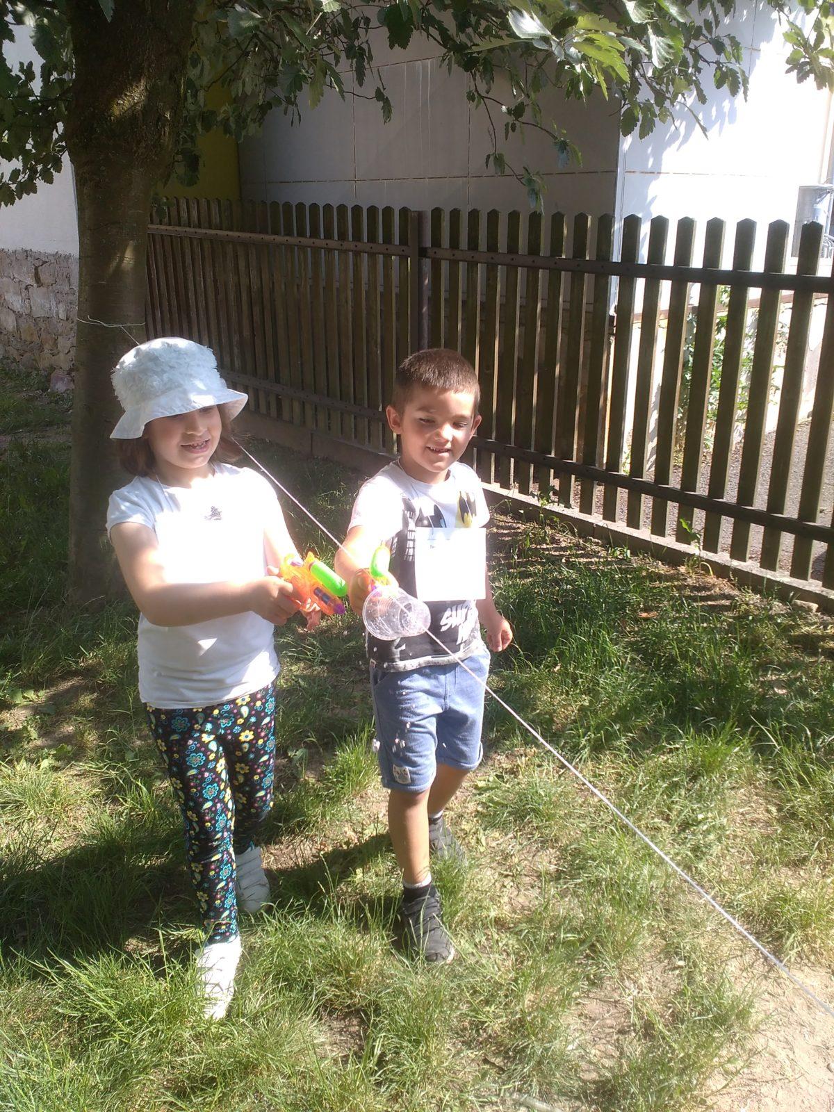 Návštěva předškoláků u deváťáků ve škole - 24