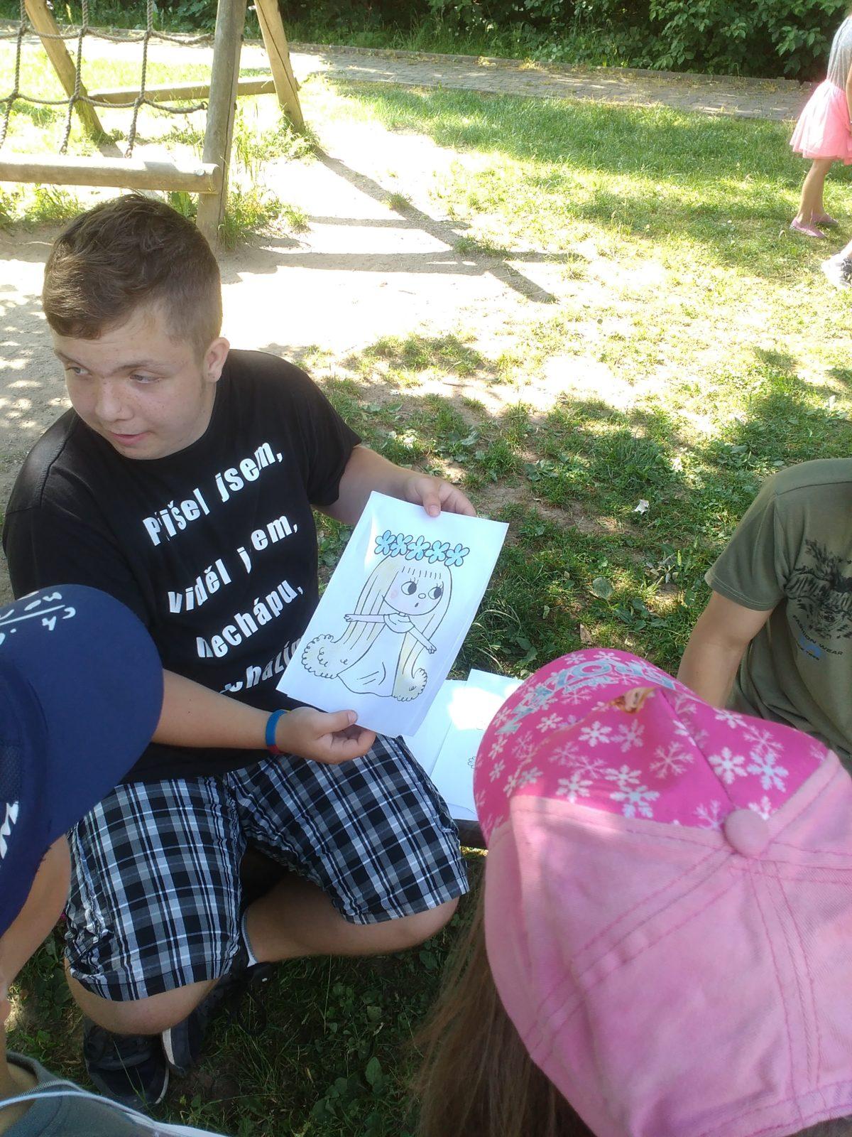 Návštěva předškoláků u deváťáků ve škole - 29