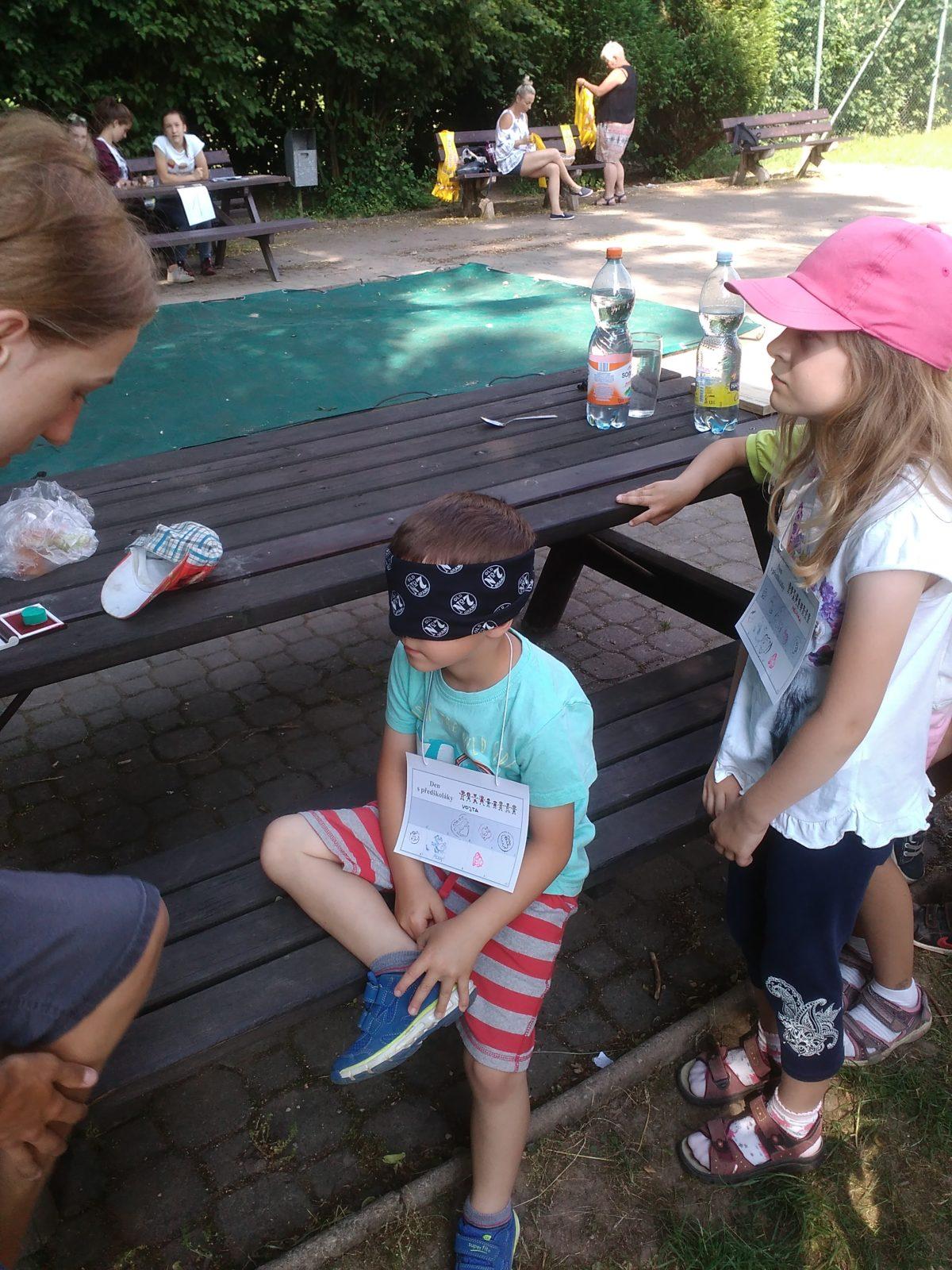 Návštěva předškoláků u deváťáků ve škole - 34