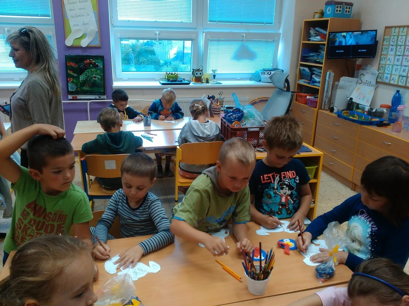 Předškoláci na návštěvě ve školní družině - 25