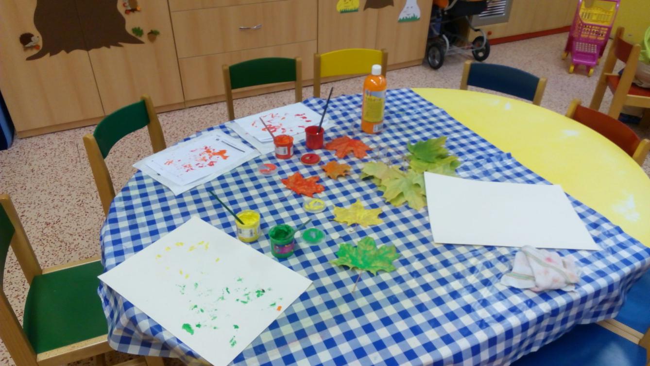 podzim u Klokánků I.- malujeme, tvoříme, hrajeme si - 35