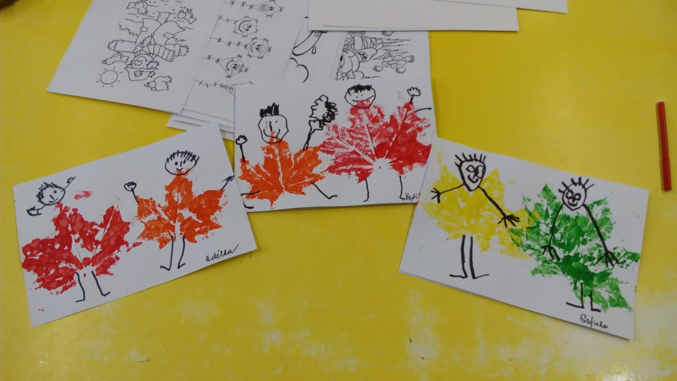 podzim u Klokánků I.- malujeme, tvoříme, hrajeme si - 45