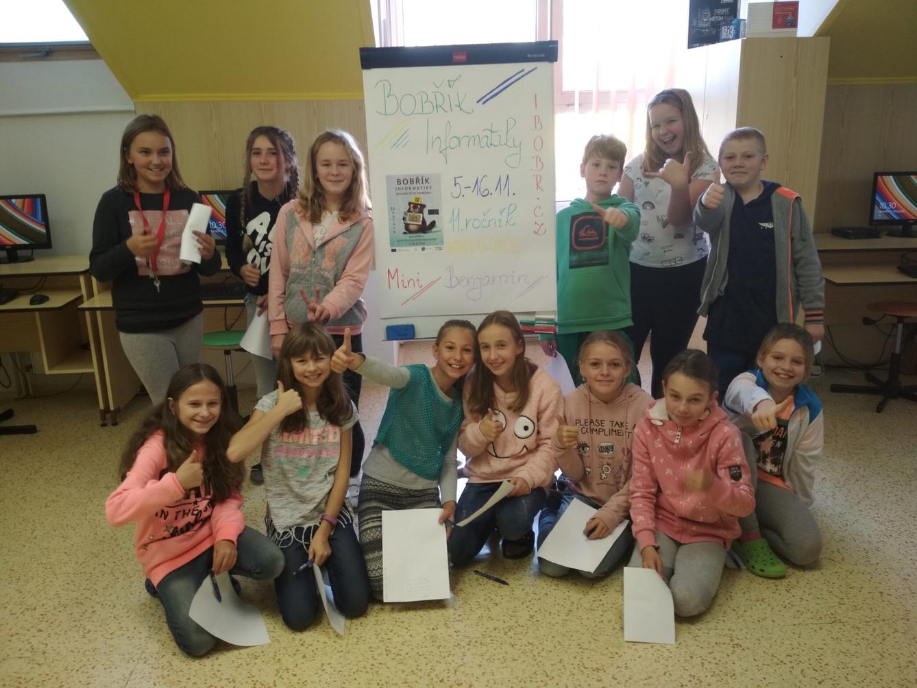 Soutěž Bobřík informatiky - 2