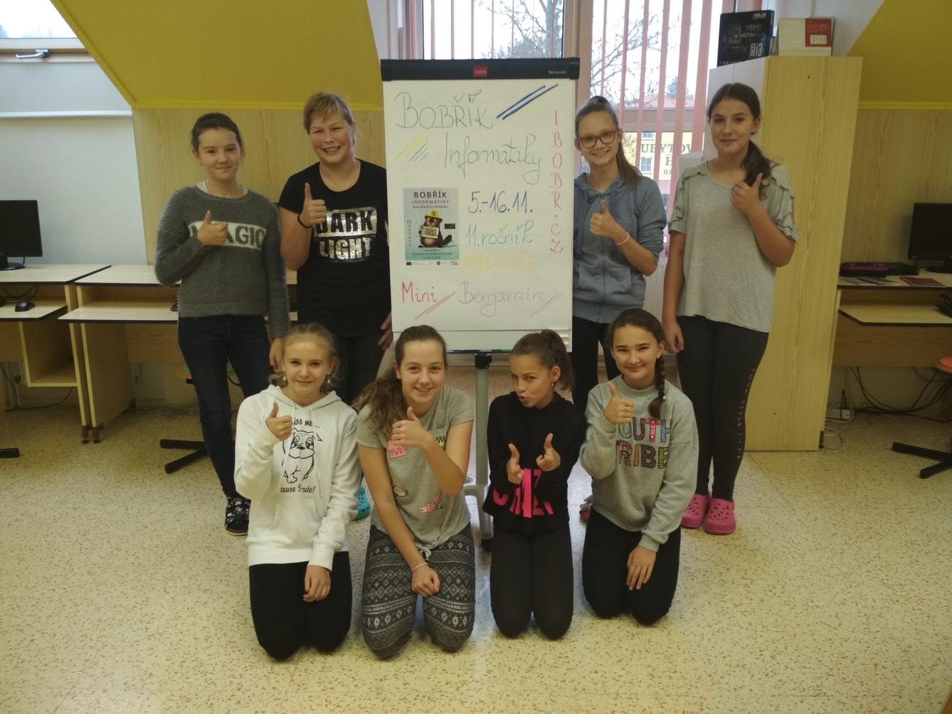 Soutěž Bobřík informatiky - 9