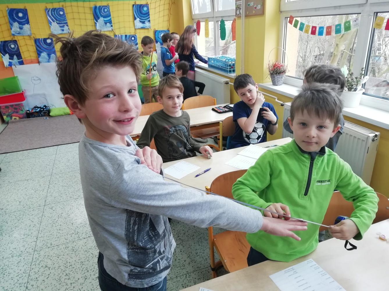 Třeťáci měřili - 1