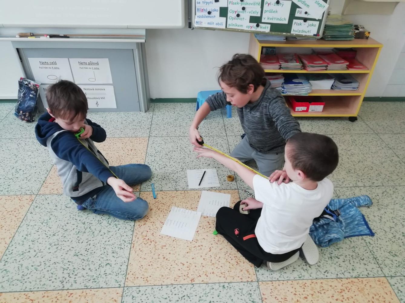 Třeťáci měřili - 4