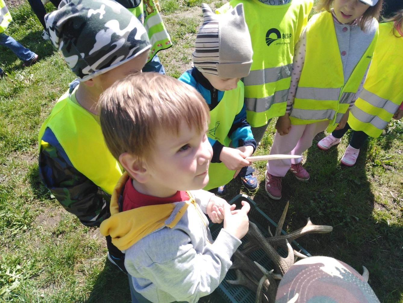 Vycházka za jeleny a návštěva lesní školky - 40
