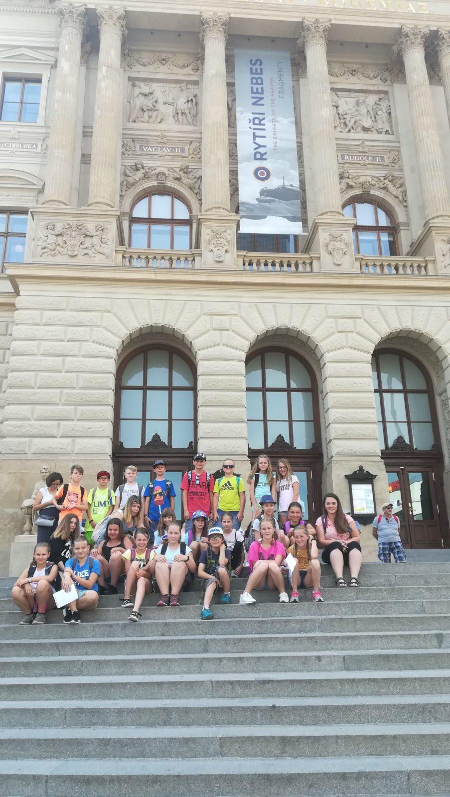 5. třída - školní výlet Praha - 4