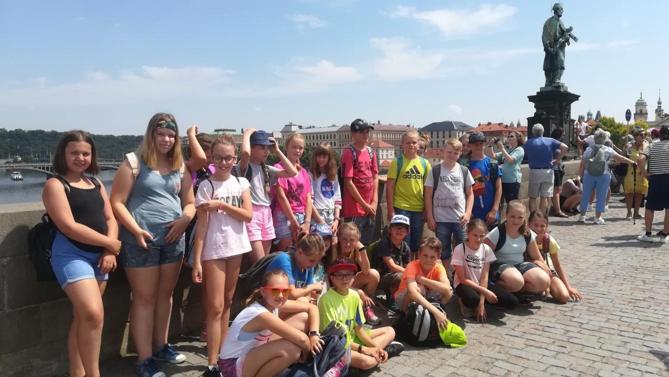 5. třída - školní výlet Praha - 10