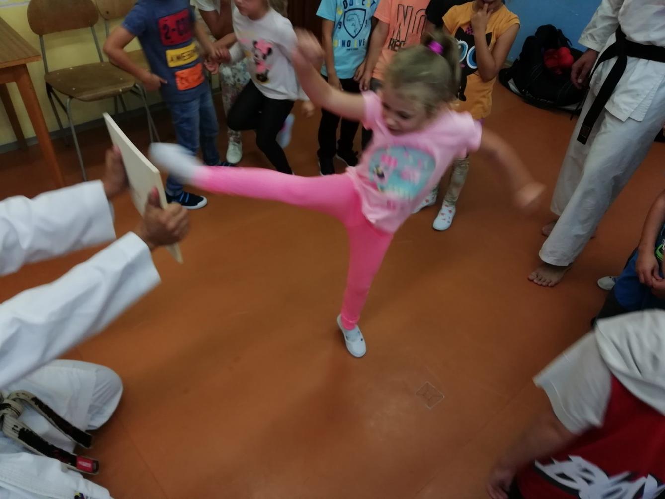 Ukázková hodina karate - 9